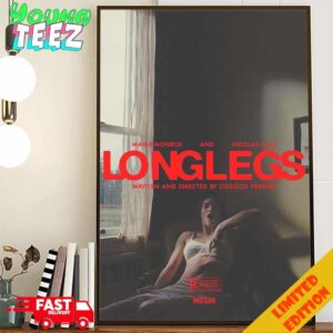 New Horror Movie 2024 Longlegs Release On July 12th Poster Canvas Home Decor