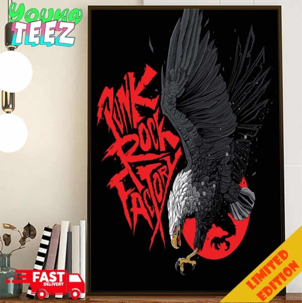 New One For The Lads In Punk Rock Factory Available On US Tour 2024 Home Decor Poster Canvas