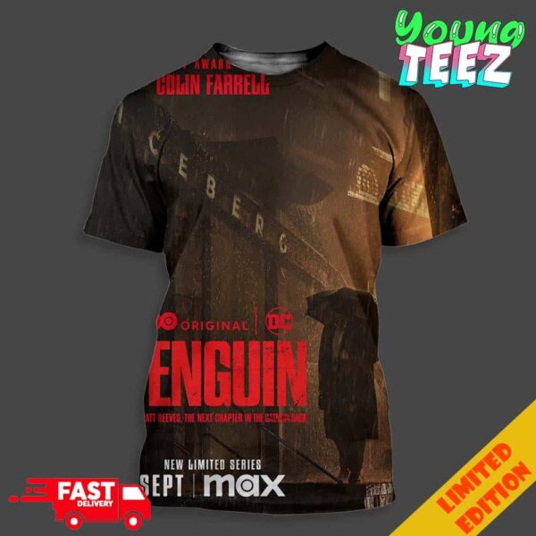 New Poster For The Penguin Releasing On Max In September 2024 Unisex All Over Print T-Shirt