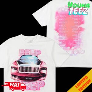 Nicki Minaj Beep Beep Tee Welcome To Gag City Tour 2024 Tour Stops Two Sides Unisex T-Shirt