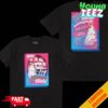 Nicki Minaj Pink Priday 2 World Tour 2024 Merchandise Tour Stops Two Sides Unisex T-Shirt