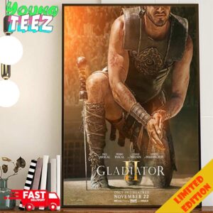 Official First Poster For Gladiator 3 Releasing Only In Theatres On November 22nd 2024 Home Decor Poster Canvas