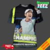 Official Poster For Yoshihito Nishioka Champions ATP250 In Atlanta Open Tennis 2024 Unisex 3D T-Shirt