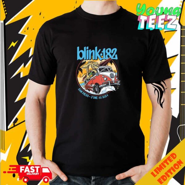 One More Time Tour Blink-182 At San Diego June 30 2024 Unisex Merchandise T-Shirt