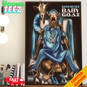 Poster For Album Baby Goat By Kevo Muney Poster Canvas Home Decor