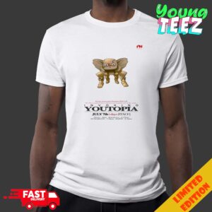 Poster For Bring Me The Horizon Concert 2024 In Italy On July 7th Invoking Youtopia Unisex Merchandise T-Shirt