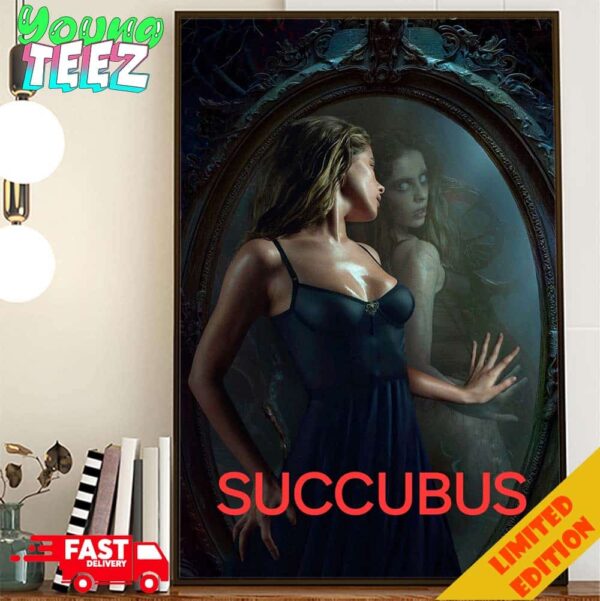 Poster For Succubus Horror Movie Release In 2024 Poster Canvas Home Decor