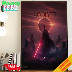 Poster Of Star Wars The Acolyte Release In 2024 Star Wars Original Series Home Decor Poster Canvas