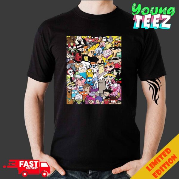 RIP Cartoon Network This Era Was Generational All Charactor And Movie Unisex Merchandise T-Shirt