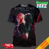 Rose Poster For Blackpink Born Pink Tour Film 2024 In Cinemas Unisex 3D T-Shirt