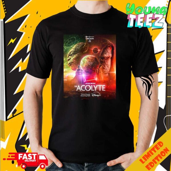 Star Wars The Acolyte 2nd Season Poster One Disney Plus Unisex Merchandise T-Shirt