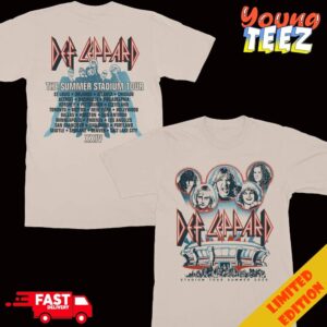 Summer Stadium Tour 2024 Def Leppard E-Comm Exclusive Locations T-Shirt