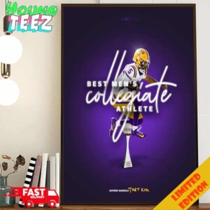 The Best Men?s Collegiate Athlete LSU Football NFL 2024 Home Decor Poster Canvas