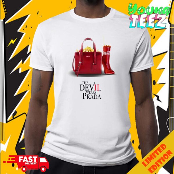 The Devil Wears Prada 2 Popcorn Box x Coca Cola 2024 Unisex T-Shirt