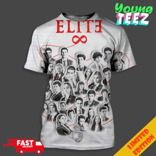 The Final Season Of Elite Streaming On Netflix In 2024 Unisex 3D T-Shirt