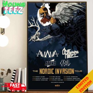 The Nordic Invasion Tour Taking Place In Sweden Norway Denmark And Finland Throughout 2024 Shoutout To High5ive Festivals Schedule Lists Home Decor Poster Canvas