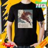 The Smashing Pumpkins At Lucca Piazza Napoleone July 6th 2024 Concert Poster By Peter Diamond Unisex Merchandise T-Shirt