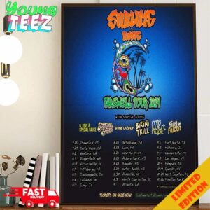 The Sublime With Rome Farewell Tour 2024 Schedule List Date Poster Canvas Home Decor