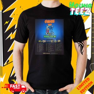 The Sublime With Rome Farewell Tour 2024 Schedule List Date Unisex Merchandise T-Shirt