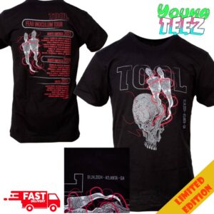 Tool Effing Tool Winter Tour 2024 At Atlanta GA Merchandise Two Sides T-Shirt