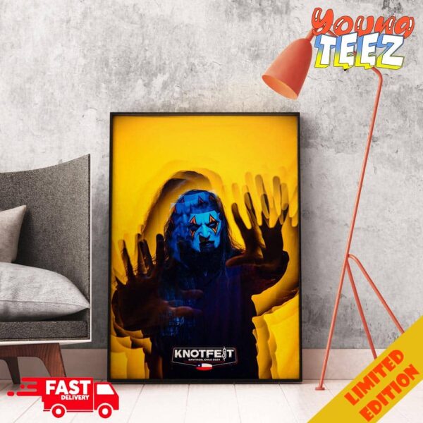 James Root Slipknot 25 By Nick Fancher Revolver Magazine Covers Knotfest Santiago Chile 2024 2 November Parque Del Estadio Nacional Poster Canvas