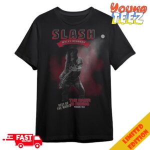 Slash ft Myles Kennedy Rest Of The World The River Is Rising Tour ’24 Version 3 T-Shirt